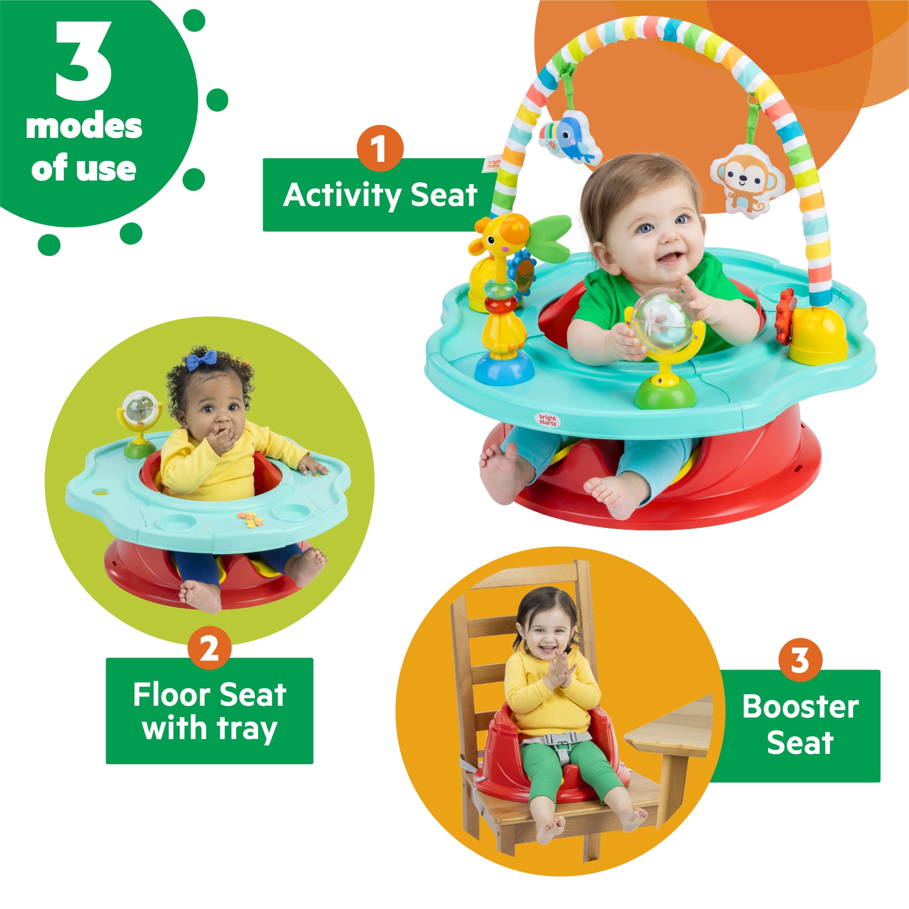 SuperSeat Playful Paradise 3-IN-1 Seat