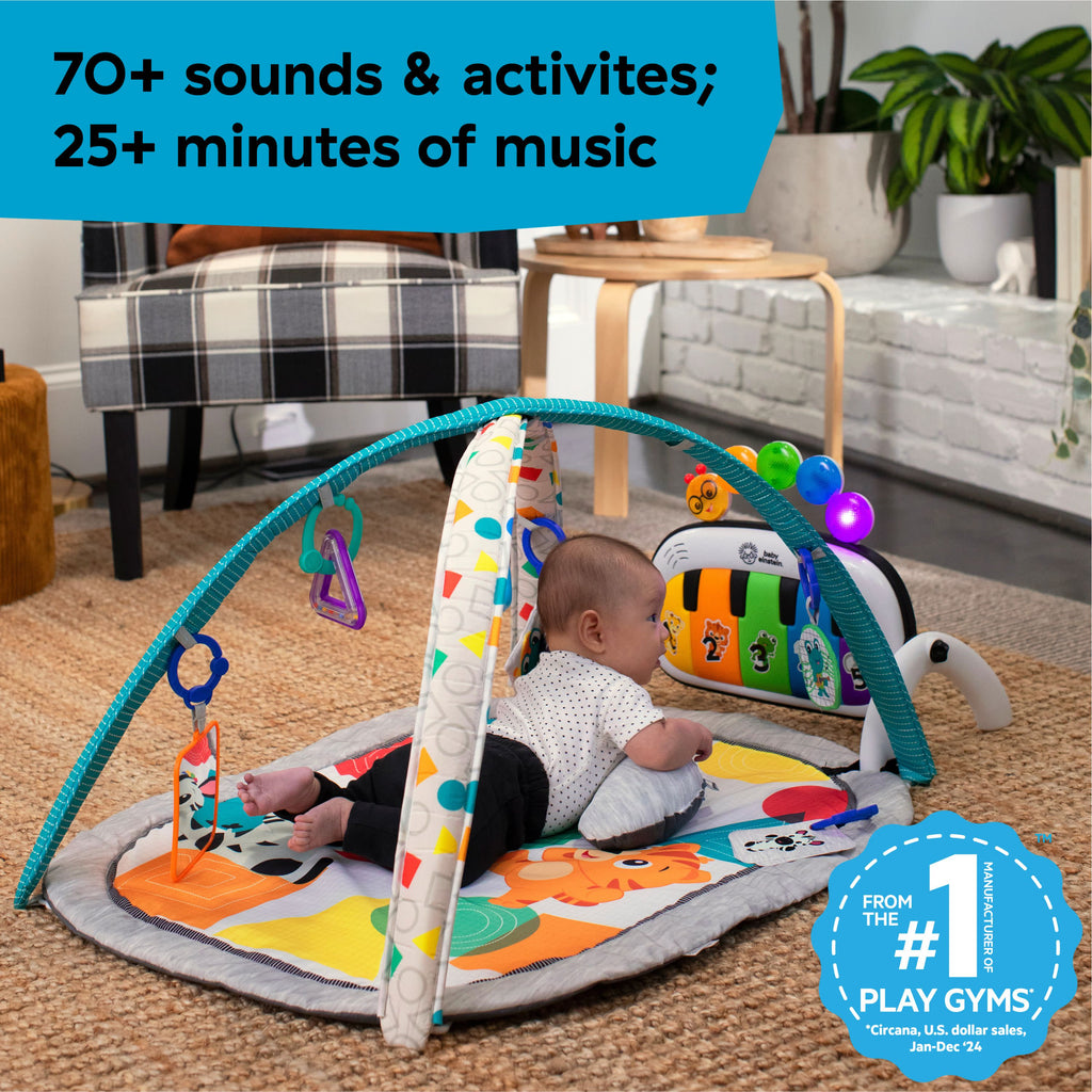 Baby Einstein 4-in-1 Kickin' Tunes Music and Language Discovery Play Gym