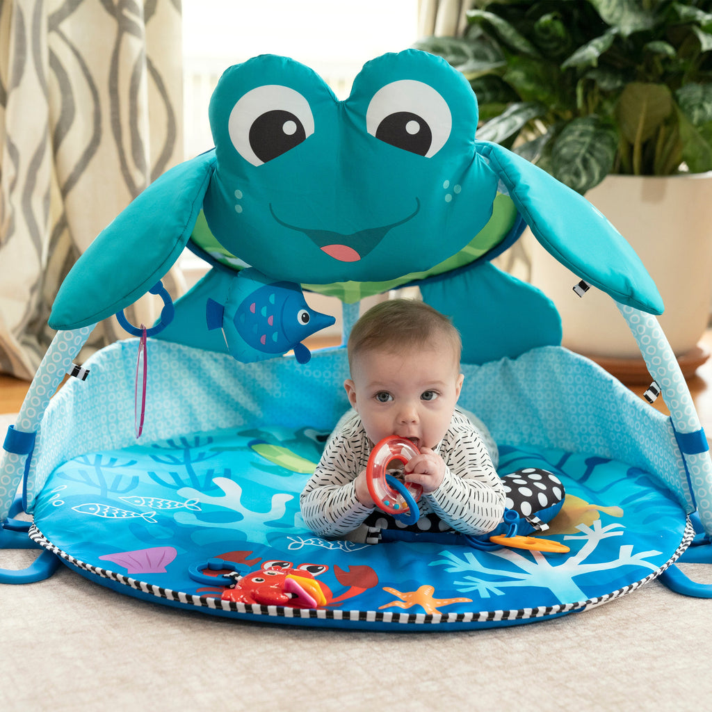 Baby Einstein Neptune Under the Sea Lights & Sounds Activity Gym and Play Mat