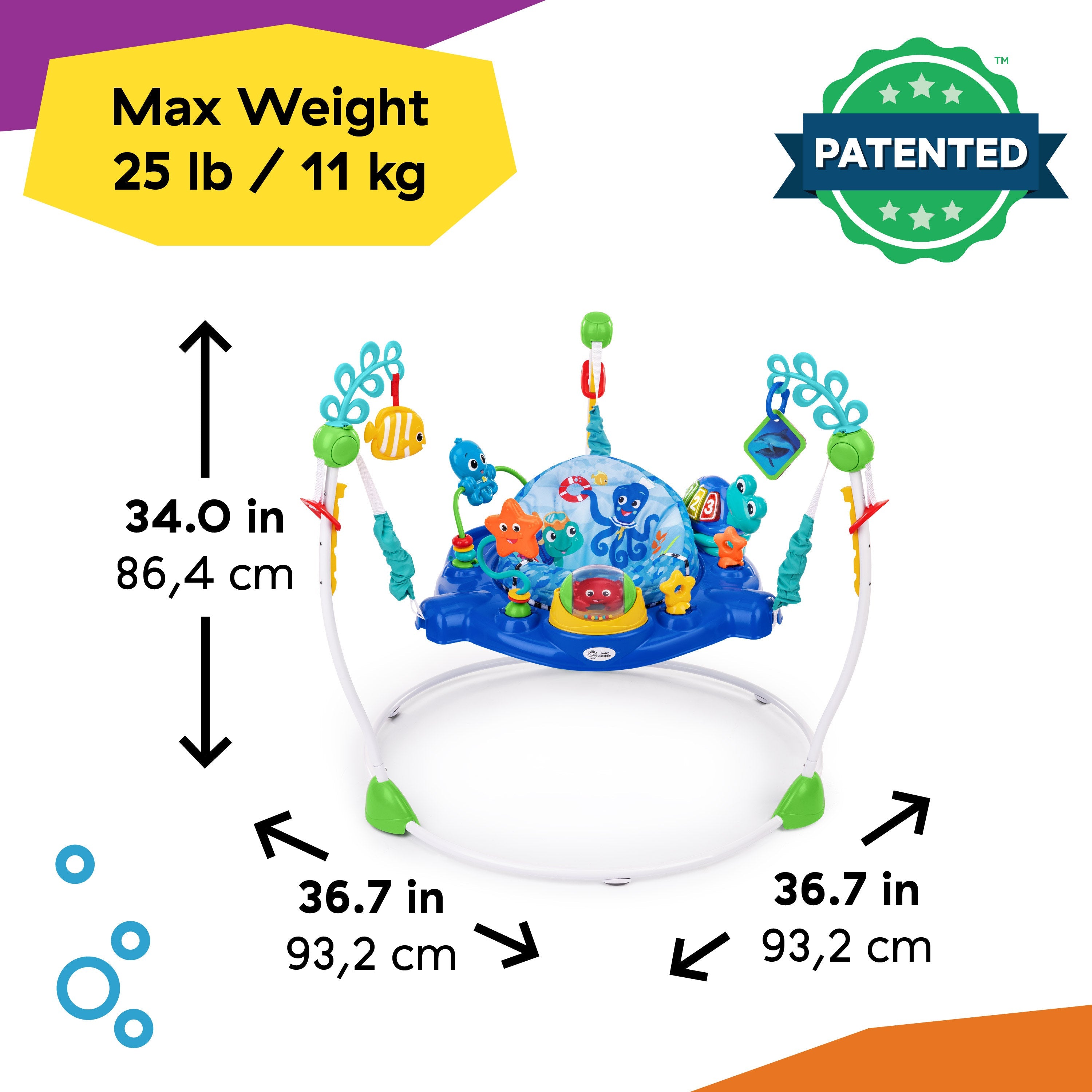 Baby Einstein Neptune's Ocean Discovery Activity Jumper