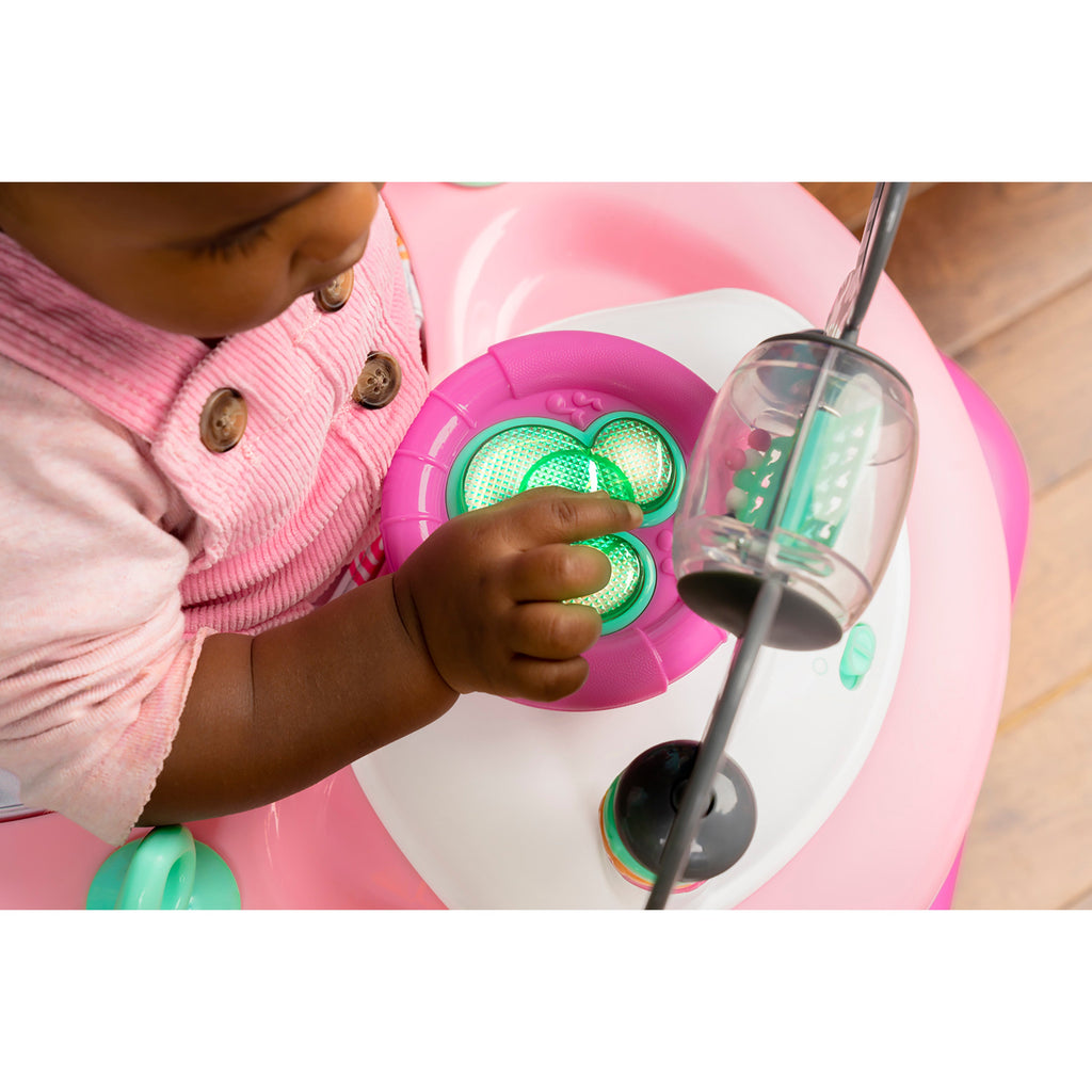 Disney Baby MINNIE MOUSE Tiny Trek Walker, Forever Besties, 2-in-1 Walker by Bright Starts