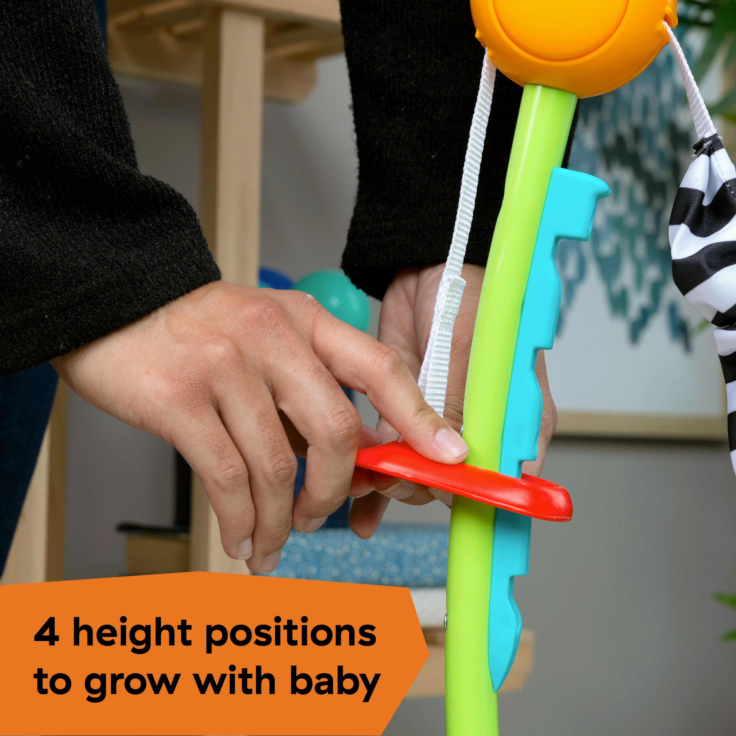 Baby Einstein Ocean Explorers Curiosity Cove 2-in-1 Activity Jumper, Ages 6+ Months