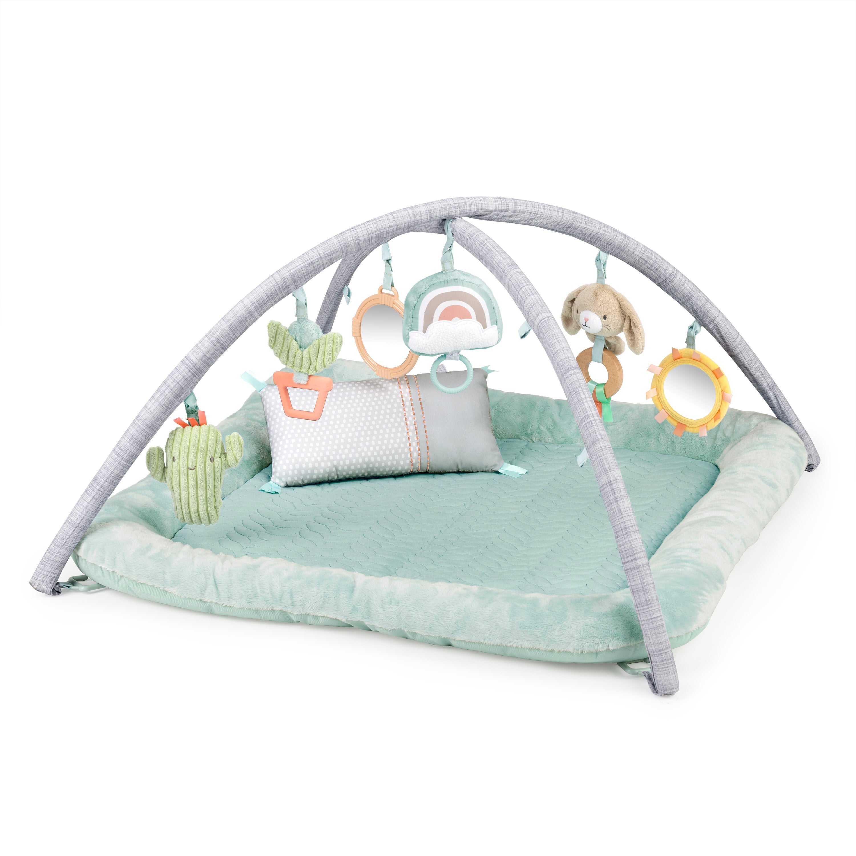 Ingenuity Calm Springs Plush Activity Baby Gym