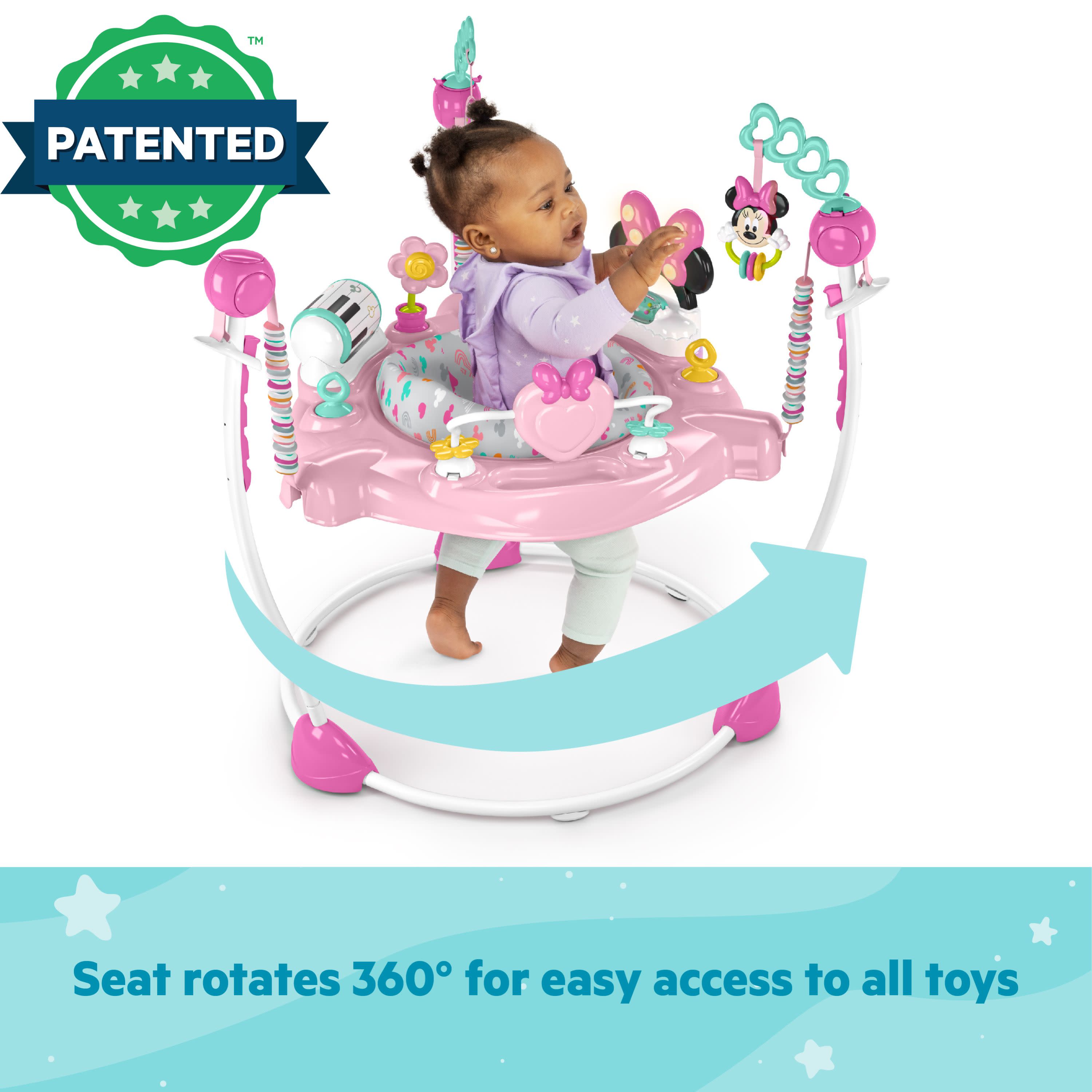 Disney Baby MINNIE MOUSE Forever Besties Baby Activity Jumper