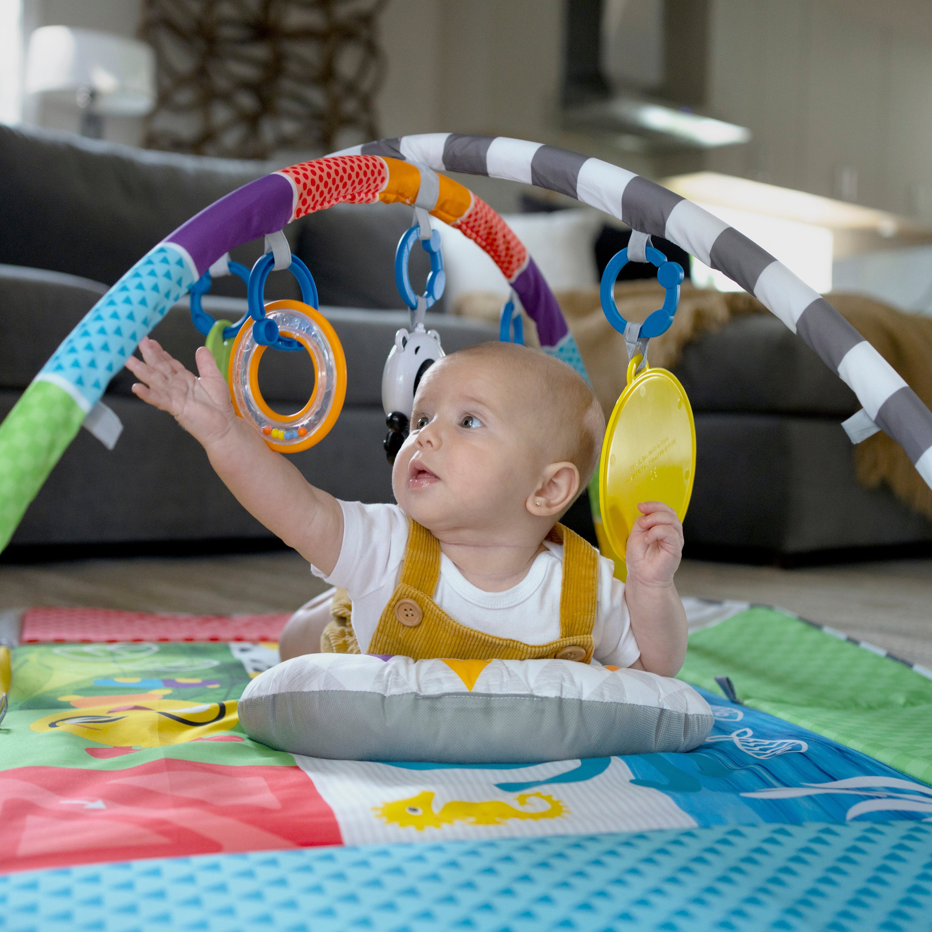 Baby Einstein Patch's 5-in-1 Color Playspace Activity Play Gym & Ball Pit