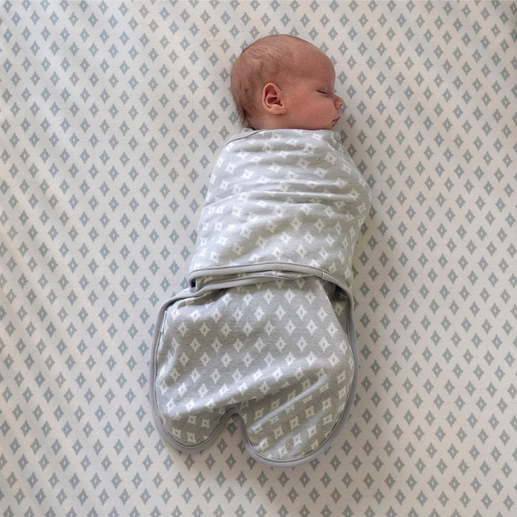 Ingenuity Farewell Fuss Adjustable Easy-Wrap 2-pk Baby Swaddle Set - Grazer