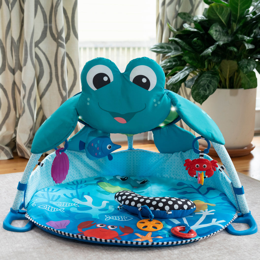 Baby Einstein Neptune Under the Sea Lights & Sounds Activity Gym and Play Mat