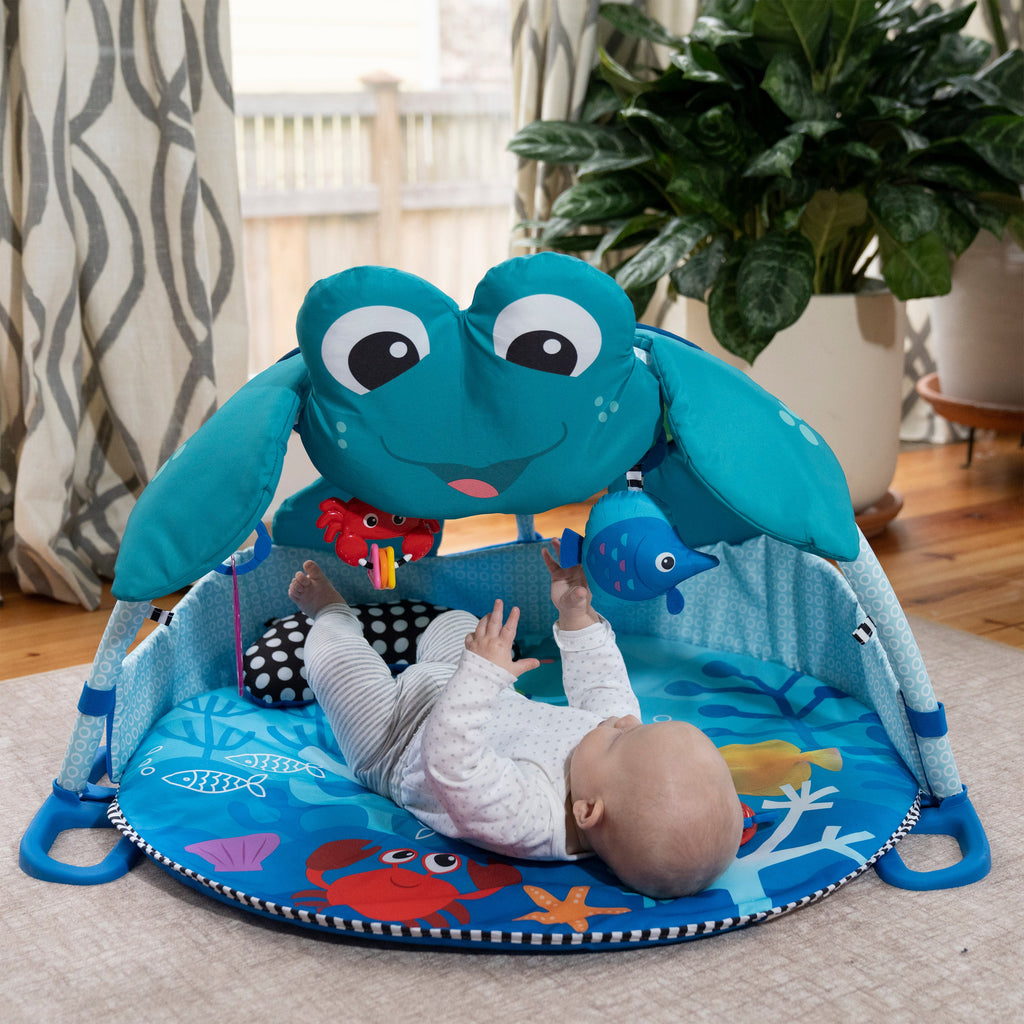 Baby Einstein Neptune Under the Sea Lights & Sounds Activity Gym and Play Mat