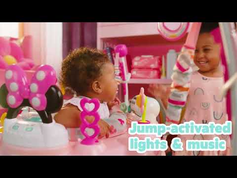 Disney Baby MINNIE MOUSE Forever Besties Baby Activity Jumper