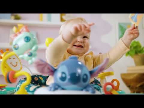 Bright Starts Disney Stitch Little Ohana Baby Activity Jumper