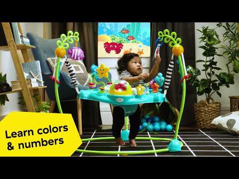 Baby Einstein Ocean Explorers Curiosity Cove 2-in-1 Activity Jumper, Ages 6+ Months