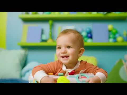 Bright Starts Learn-to-Sit 2-Position Floor Seat - Playful Paradise