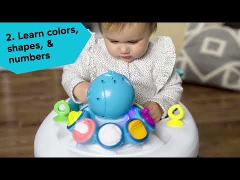 Baby Einstein Ocean Explorers Step & Twirl Opus 4-in-1 Activity Walker, Ages 6 Months+