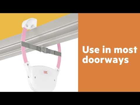 Bright Starts Purple Paradise Door Jumper