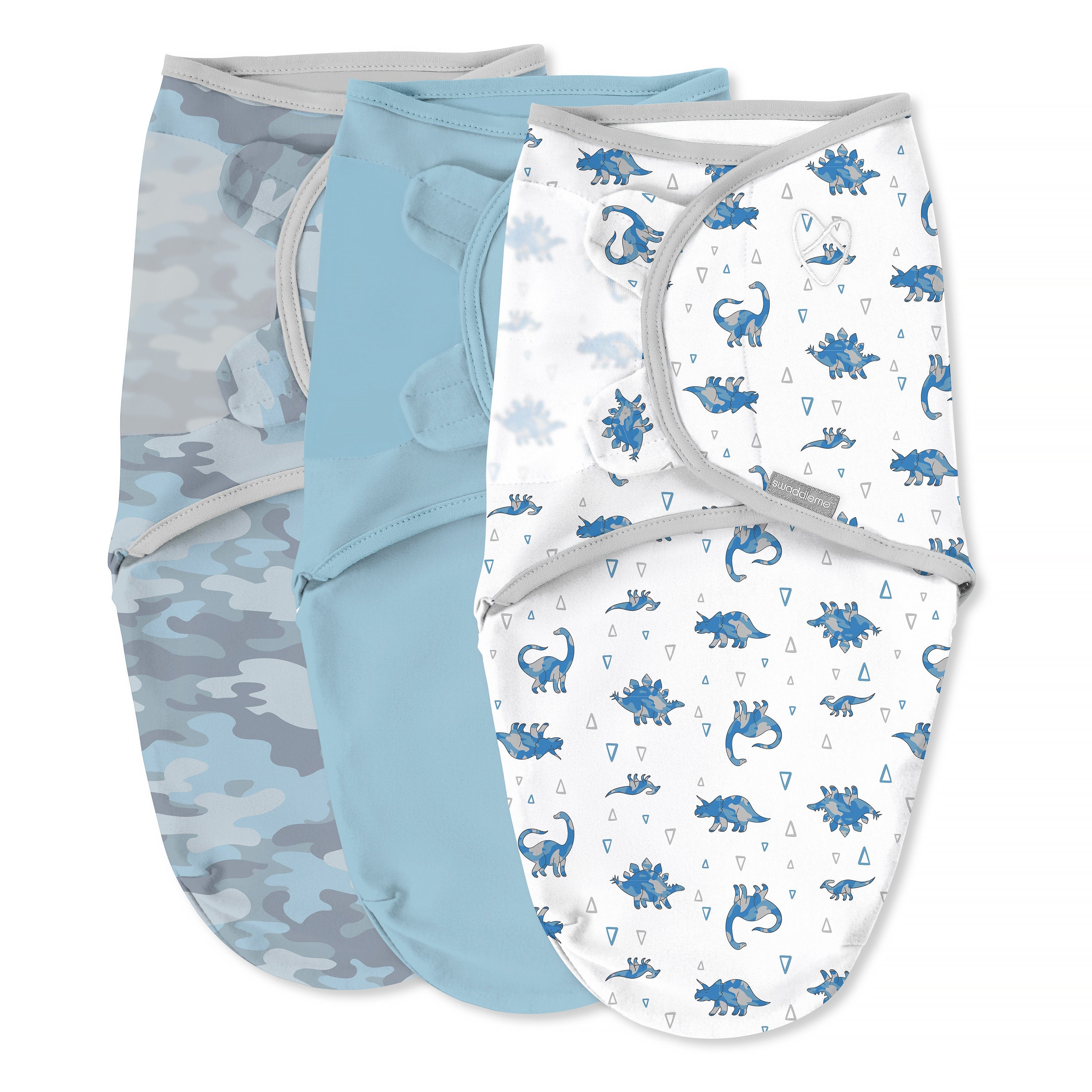 Original Swaddle, Size SM, 0-3 months, 3pk (Dino Mite)