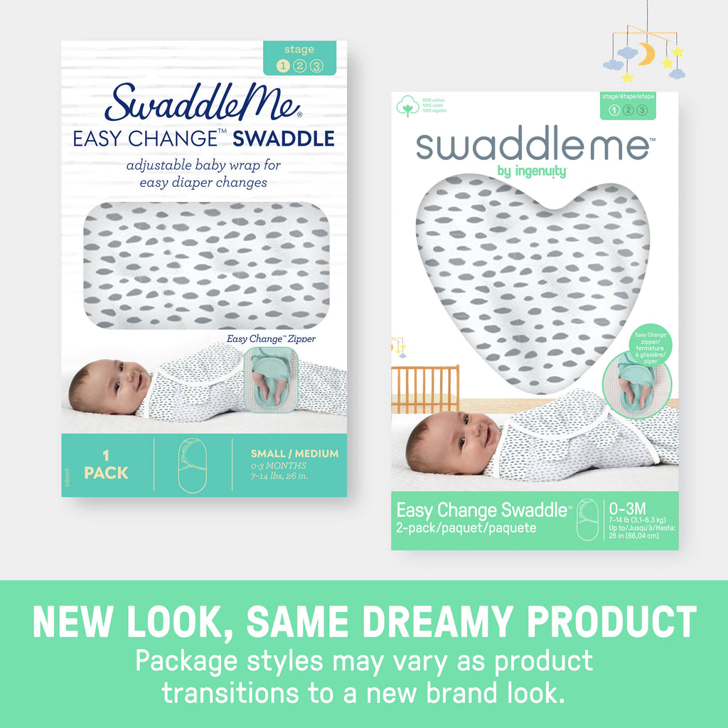 Easy Change Swaddle, Size SM, 0-3 months, 1pk (Country Petal)
