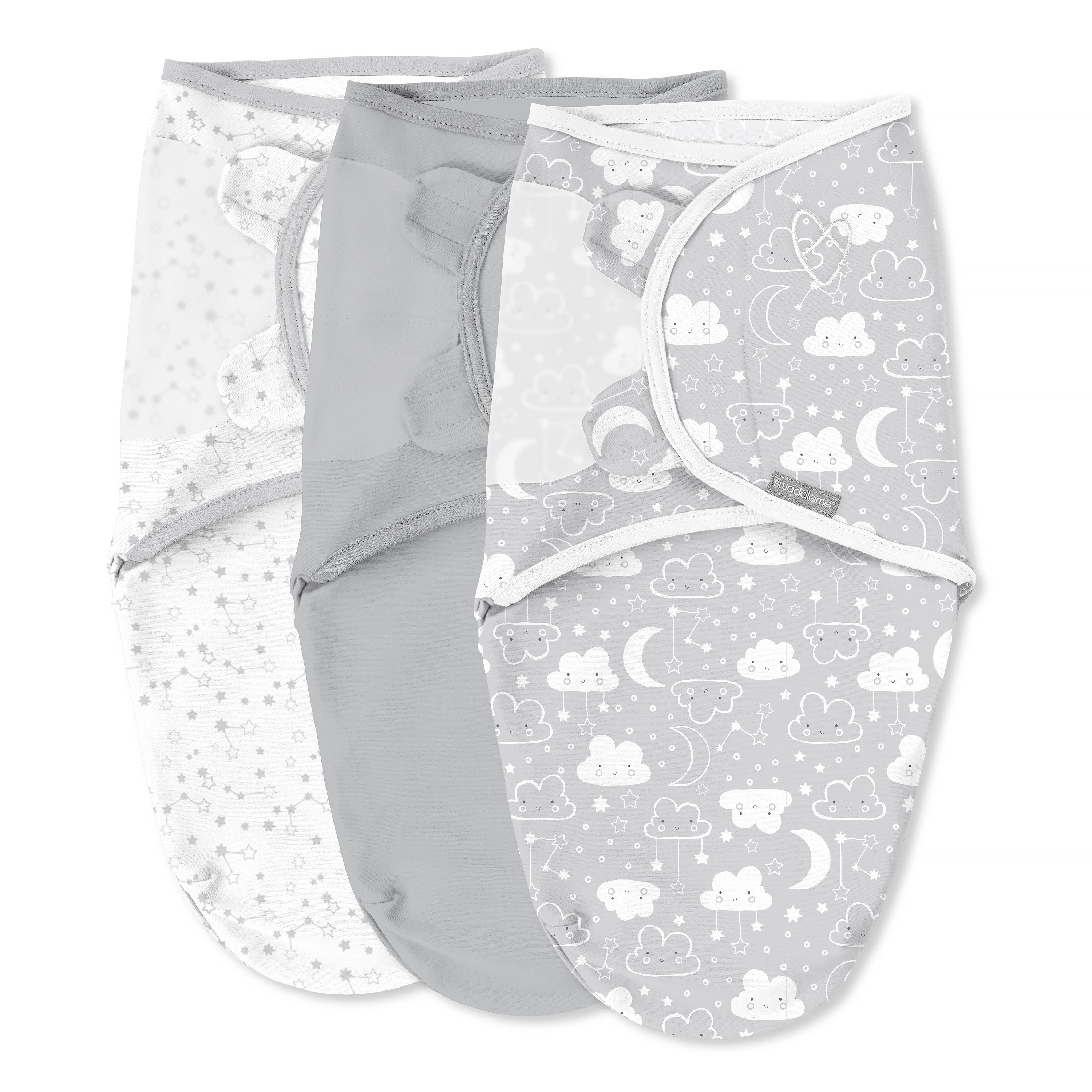 Original Swaddle, Size SM, 0-3 months, 3pk (Starry Night)